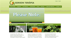 Desktop Screenshot of gerson.hu